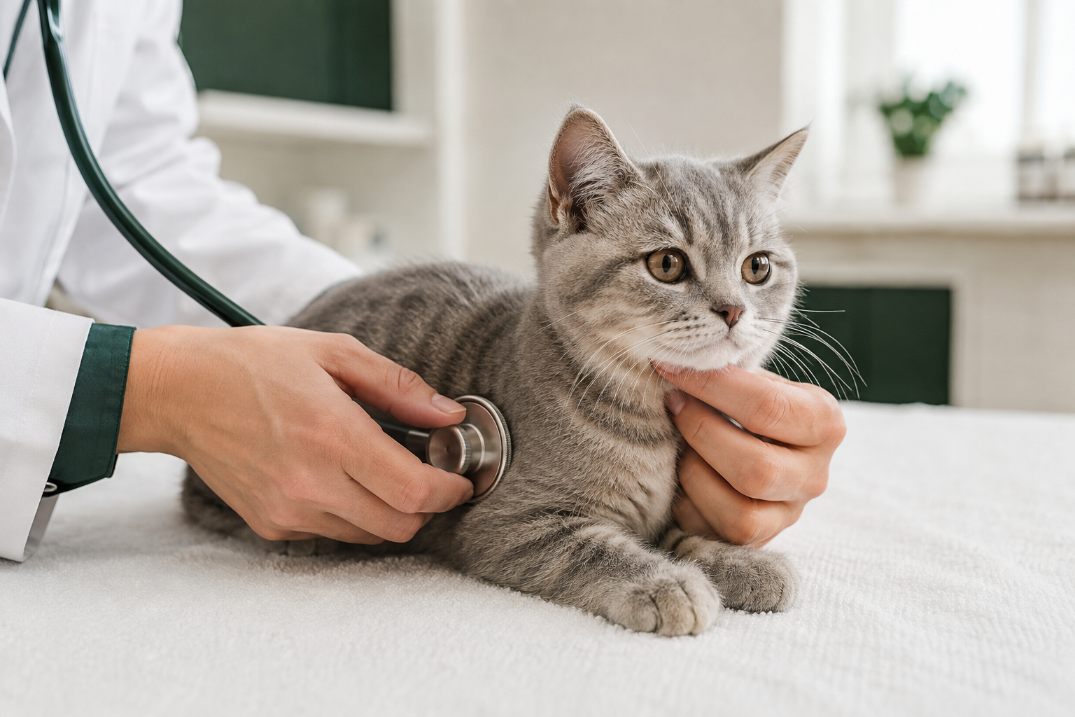 咪咪:幼猫高热、呕吐与腹泻的猫瘟诊疗脱敏病例场景